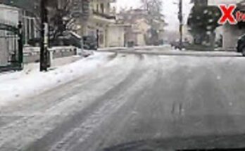 Χιόνια στην Χαλάστρα