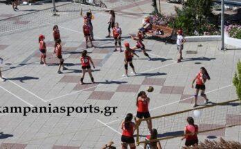 στρεετ-βόλεϋ στην χαλάστρα