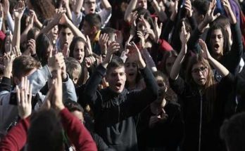 Σε διαμαρτυρία οι μαθητές της Χαλάστρας