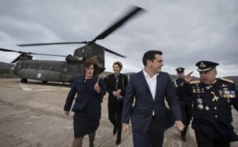 Παρενόχλησαν το ελικόπτερο του Πρωθυπουργου