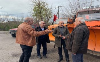 Εκχιονιστικά στον Δήμο Δέλτα