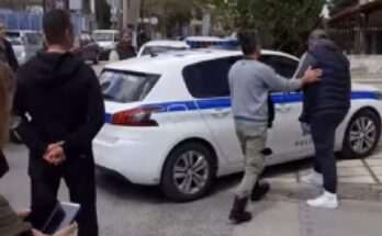 Ενταση εξω από το λύκειο Ευόσμου