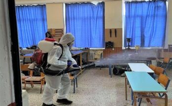 Γενική απολύμανση στο ΕΠΑΛ Χαλάστρας