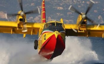 Επεσε πυροσβεστικό αεροσκάφος στην Ζάκυνθο