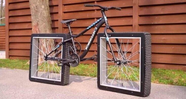 Πως θα κάνεις το ποδήλατό σου με τετράγωνες ρόδες